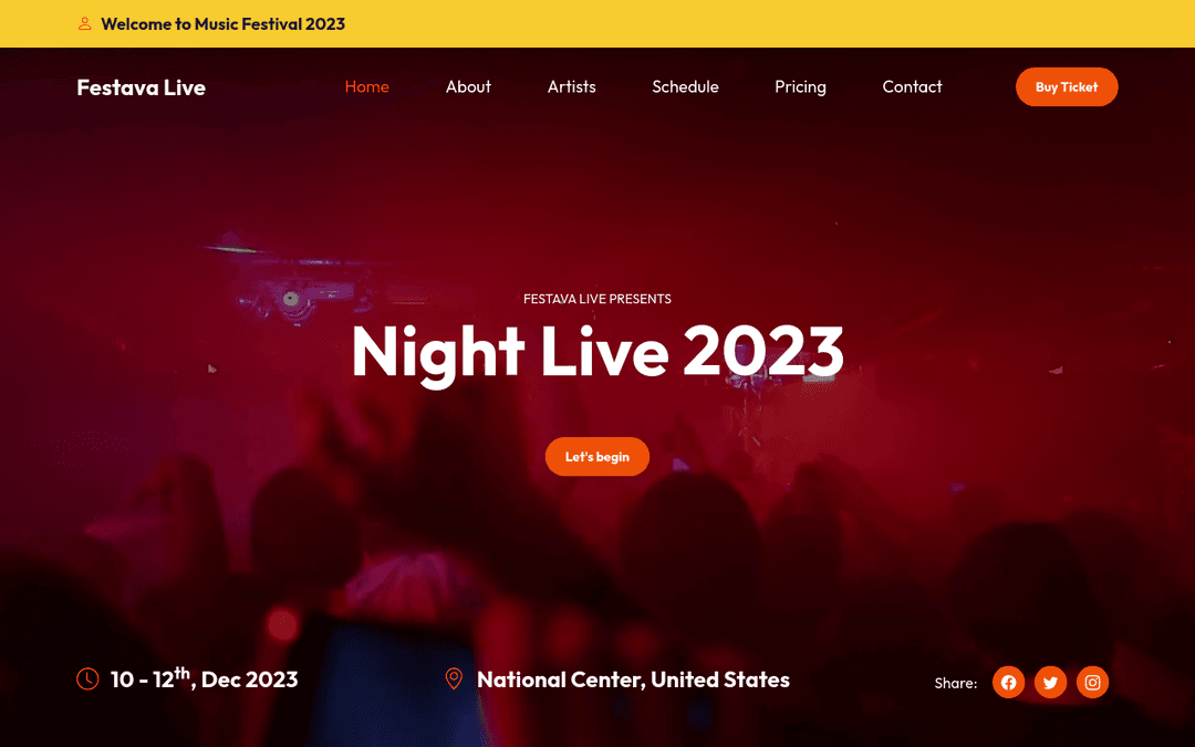 Project Image for Festave Live
