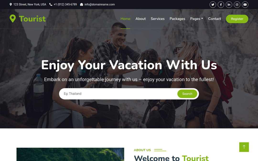 Project Image for Tourist